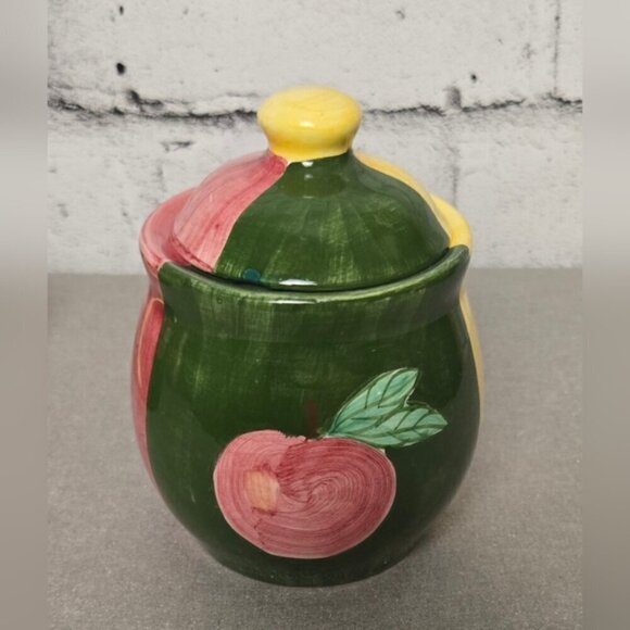 Country Inn Collection Strawberry Tea Set โ Ceramic Teapot, Sugar & Creamer 4pc - Picture 10 of 16